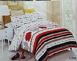 מצעי 100% כותנה מיטה וחצי מצעי 100% כותנה מיטה וחצי
