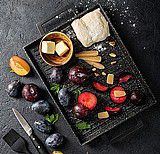 פלטת גריל רטרו מלבנית עם פסים 27*43 ס"מ שיש שחור FOOD APPEAL פלטת גריל רטרו מלבנית עם פסים 27*43 ס"מ שיש שחור FOOD APPEAL