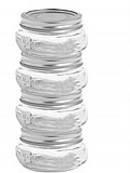4 ������ ������ ����� ����� MASON JARS ���� 240 �"� (8oz)