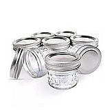 8 ������ ������ ����� ����� MASON JARS ���� 118 �"� (4oz)