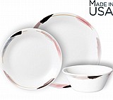 סט צלחות קורנינג 18 חלקים Chic Brush סט צלחות קורנינג 18 חלקים Chic Brush