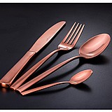 סט סכו"ם מהודר 24 חלקים PURE ROSE GOLD סט סכו"ם מהודר 24 חלקים PURE ROSE GOLD