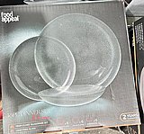 סט צלחות 18 חלקים זכוכית סט צלחות 18 חלקים זכוכית
